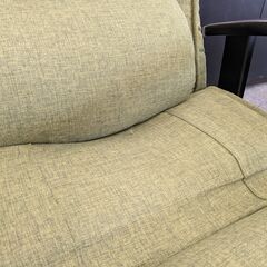 ジモティー見た！で5%OFF【リクライニングチェア】東谷 azumaya 楽々チェア RKC-38GR 椅子 座椅子 一人掛けソファ 座高変更可能31/34/37/40cm: グリーンの画像