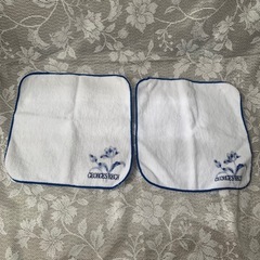 【美品】ハンドタオル　ハンカチ　ウォッシュタオル　7枚セットの画像