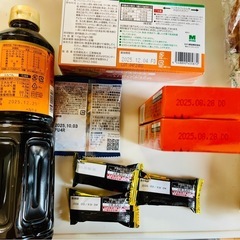 食料　非常食　お菓子　調味料　つまみの画像