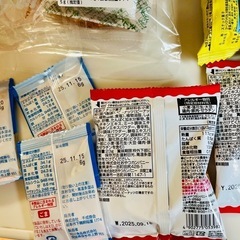食料　非常食　お菓子　調味料　つまみの画像