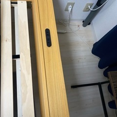コンセント付きすのこベッドの画像