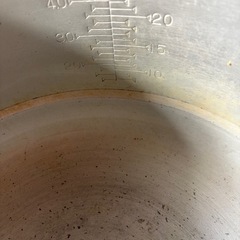 （中古品）20合炊き・ガス用炊飯器の画像