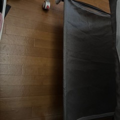 ベビーベッド 移動式ゆりかご付き  今日特別価格記載ありの画像