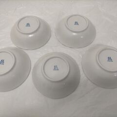 【未使用】たち吉 小鉢 5枚セット 和食器 柄違い  250723-10Tの画像