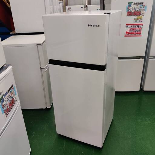 愛品倶楽部柏店】 Hisense ハイセンス 2024年製 124L 2ドア 直冷式