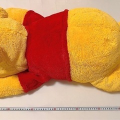 特大 プーさんぬいぐるみの画像