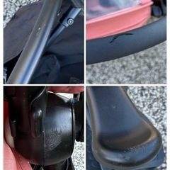 BABYZEN yoyo 折りたたみ式ベビーカー　ピンク本体+備品の画像