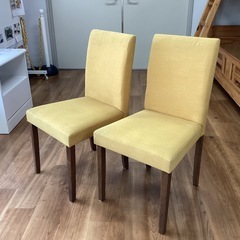 椅子2脚セット【町田市再生家具】　251216の画像