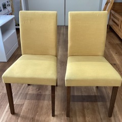 椅子2脚セット【町田市再生家具】　251216の画像