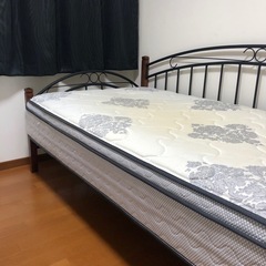 ベッドとマット　used品の画像