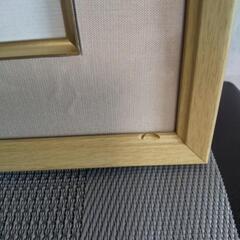 額入り水墨画　中古品の画像