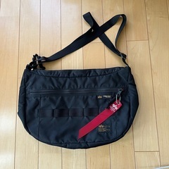 ALPHA INDUSTRIES ショルダーバッグ ブラック 未使用の画像