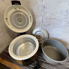 【Tiger】タイガー 電子ジャー JHA-4000 木目 厨房 厨房機器 店舗 店舗用品 単相100V 調理器具 動作確認済 保温釜 業務用 ① Y1917の画像