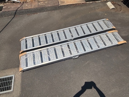 アルミブリッジ　アルミラダー　240cm 1.2トン