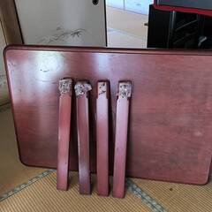 4人掛けのテーブルになります。の画像