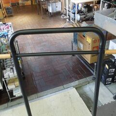 スチール製 L型ハンガー スリムハンガー 高さ152cm 幅55cm パイプハンガー 札幌市東区 新道東店の画像