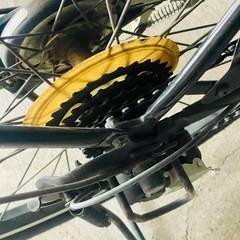 すぐ乗れます！27インチ自転車 ギア付き（整備済み）の画像