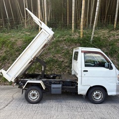 ハイゼットダンプ5MT4WD車検あり軽トラックの画像