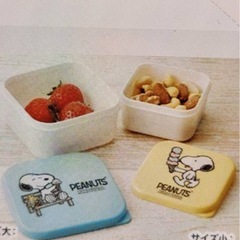 スヌーピー 弁当箱 2サイズセットの画像