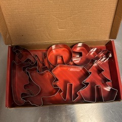 3Dクリスマスクッキー型の画像