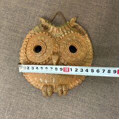 フクロウ　ふくろう　福朗　梟　飾り　壁掛け　インテリア　置物　縁起物　ご利益の画像