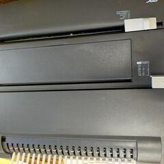 【元値総額20万円以上】製本機、製本リング、カバーの画像