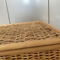無印良品 重なるブリ材長方形バスケット小3個
良品計画の画像
