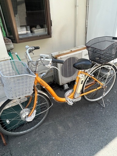 電動自転車です。ジャンク品ご理解頂ける方に0円 (gest8888