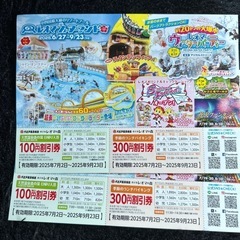 レオマワールドチケット2枚の画像