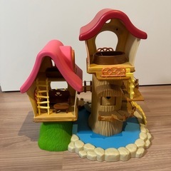 【シルバニアファミリー】赤ちゃん広場の湖畔の樹のお家の画像