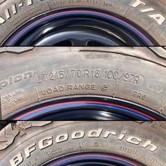 DAYTONA デイトナホイール BFGoodrich All-Terrain T/A 215/70R16 の画像