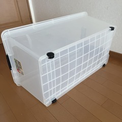 深型収納ケース キャスター付の画像