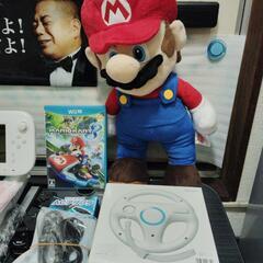 😭今日限定🔽激安💲🚘️ＷiiＵ/2人で、直ぐに遊べるマリオカ−トセットⓂ️希少品😁ビッグマリオつき🎁😭早い者がちです。の画像