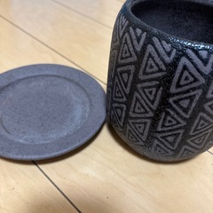 陶器製　植木鉢　3.5号の画像