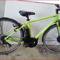 【京都】ブリヂストン　クロスバイク　TB1 ライムカラー　外装６段変速 京都】ブリヂストン クロスバイク TB1 ライムカラー 外装6段変速