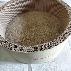 【美品】猫の爪とぎボウルの画像