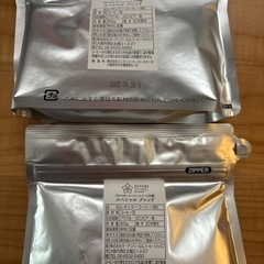 粉コーヒーの画像