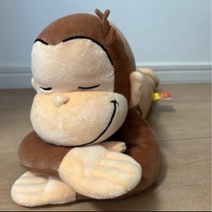 おさるのジョージのぬいぐるみの画像