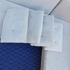 【配送無料】４人掛けソファ　5328の画像