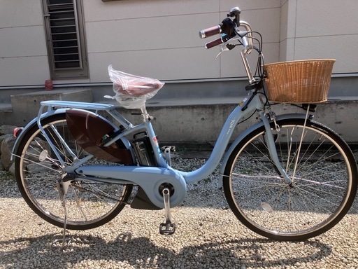 672、【良品】ヤマハPAS with　電動アシスト自転車26インチ