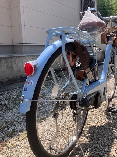 672、【良品】ヤマハPAS with　電動アシスト自転車26インチ