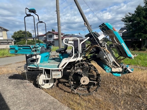 クボタ田植え機 EP80-GS 8月いっぱいの出品予定