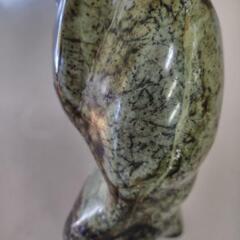 蛇紋石 7キロ 29cm 鑑賞石 置物 天然石 インテリア 緑石 自然石 鉱物の画像