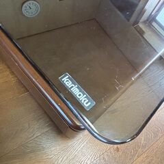 【 karimoku / カリモク 】 センターテーブル ガラステーブル 応接机 コーヒーテーブル リビングテーブル 大きいの画像