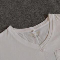 ブランド不明    Ｔシャツ  白無地の画像