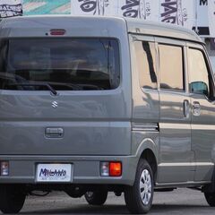 R.7(2025)年 スズキ エブリイ ジョイン ターボ ハイルーフ  スマートキー・パートタイム4WD グレー☆車検付き・新車保証継承☆の画像