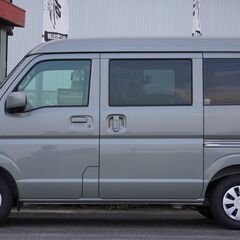 R.7(2025)年 スズキ エブリイ ジョイン ターボ ハイルーフ  スマートキー・パートタイム4WD グレー☆車検付き・新車保証継承☆の画像