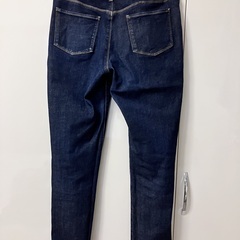 無印良品  ストレッチデニムスリムストレートパンツ ダークネイビーの画像