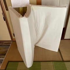 シングルサイズ　ベッドパッド　カバー付きの画像