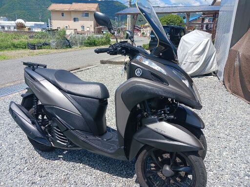 側車付軽二輪登録.トリシティ155.SG37J.好調キレイ.始動動画